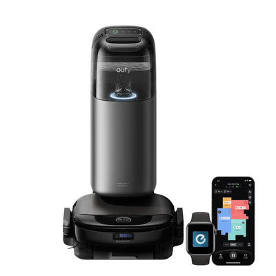 eufy Robot Vacuum and Mop, S1 Pro Omni, HydroJet System with Roller Mop