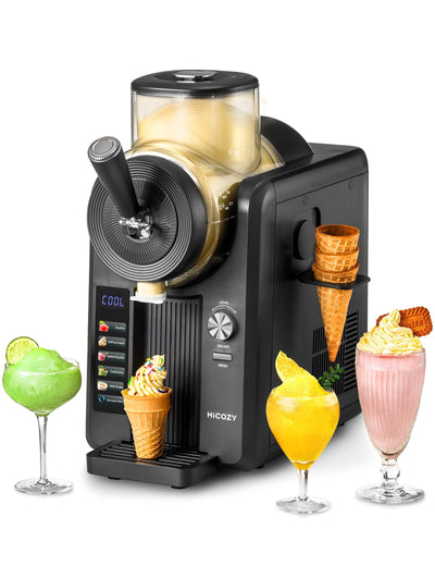 HiCOZY F3 Ice Cream Maker, Slush Machine, No Ice and Blending Needed