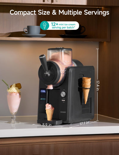 HiCOZY F3 Ice Cream Maker, Slush Machine, No Ice and Blending Needed