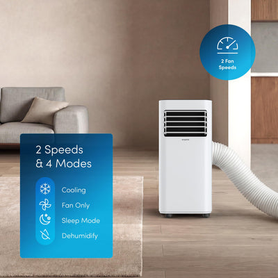 Emperial Air Conditioner, 4-in-1 Portable Air Conditioning Unit, Hour Timer