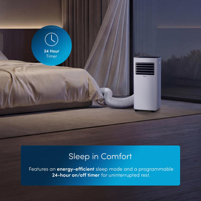 Emperial Air Conditioner, 4-in-1 Portable Air Conditioning Unit, Hour Timer