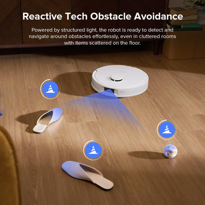 roborock Qrevo Series Robot Vacuum Cleaner with Mop, 10,000Pa Suction