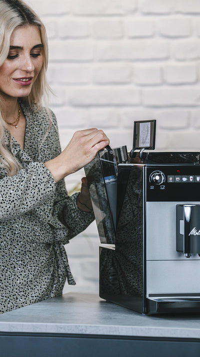 Melitta Bean-to-Cup Coffee Machine, Latticia OT, Colour: Silver, F300-101