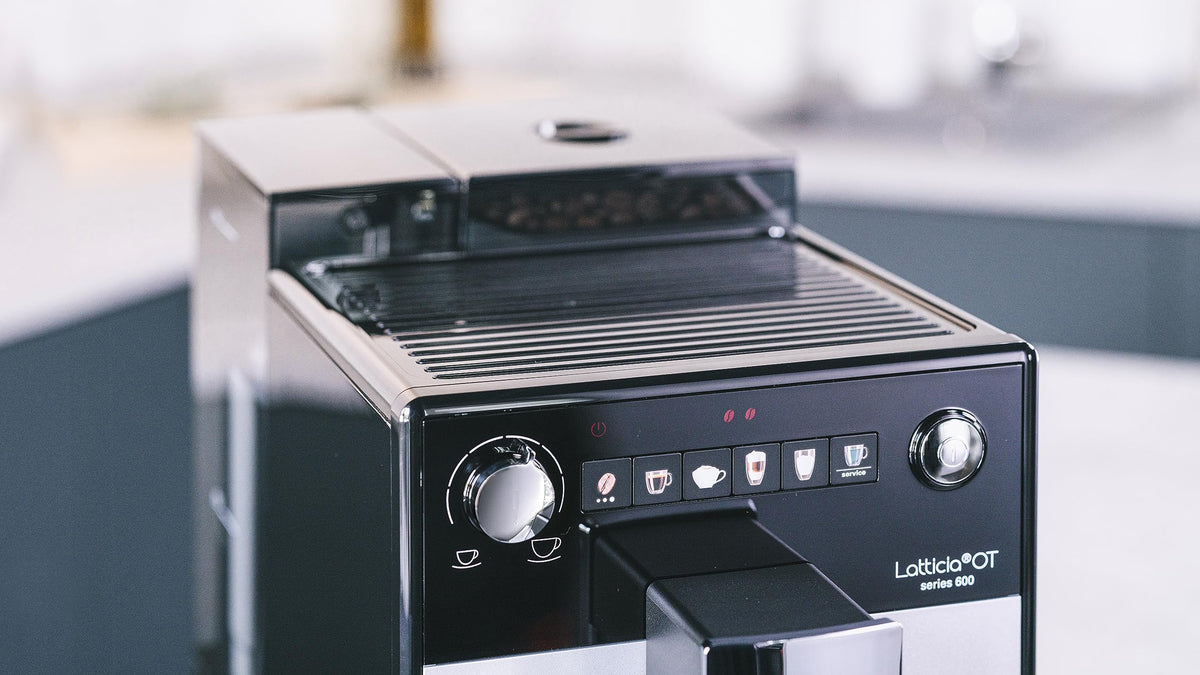 Melitta Bean-to-Cup Coffee Machine, Latticia OT, Colour: Silver, F300-101